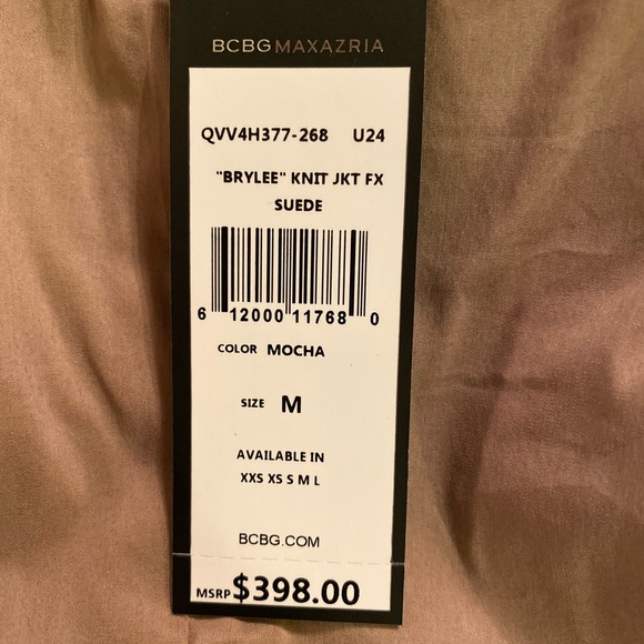 BCBG MAX Suede Jacket - Picture 5 of 5